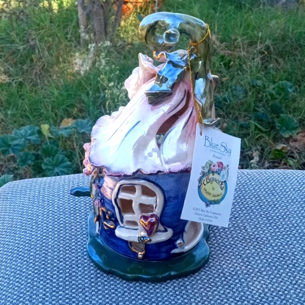 An Authentic Ceramic Art collectable from Clayworks by Heather Goldminc